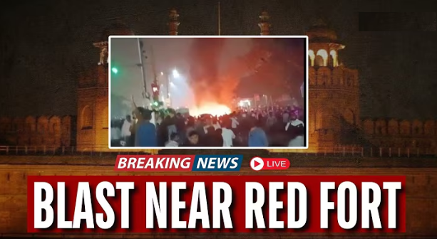 Car blast in Red Fort Delhi