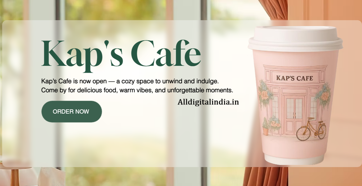 Kapil Sharma New Coffee Shop in Dubai