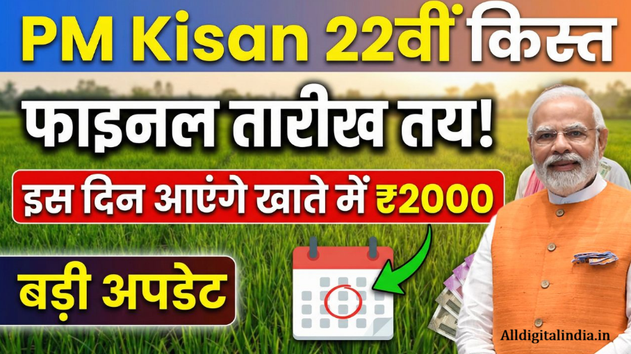 PM Kisan 22nd Installment Update 2026