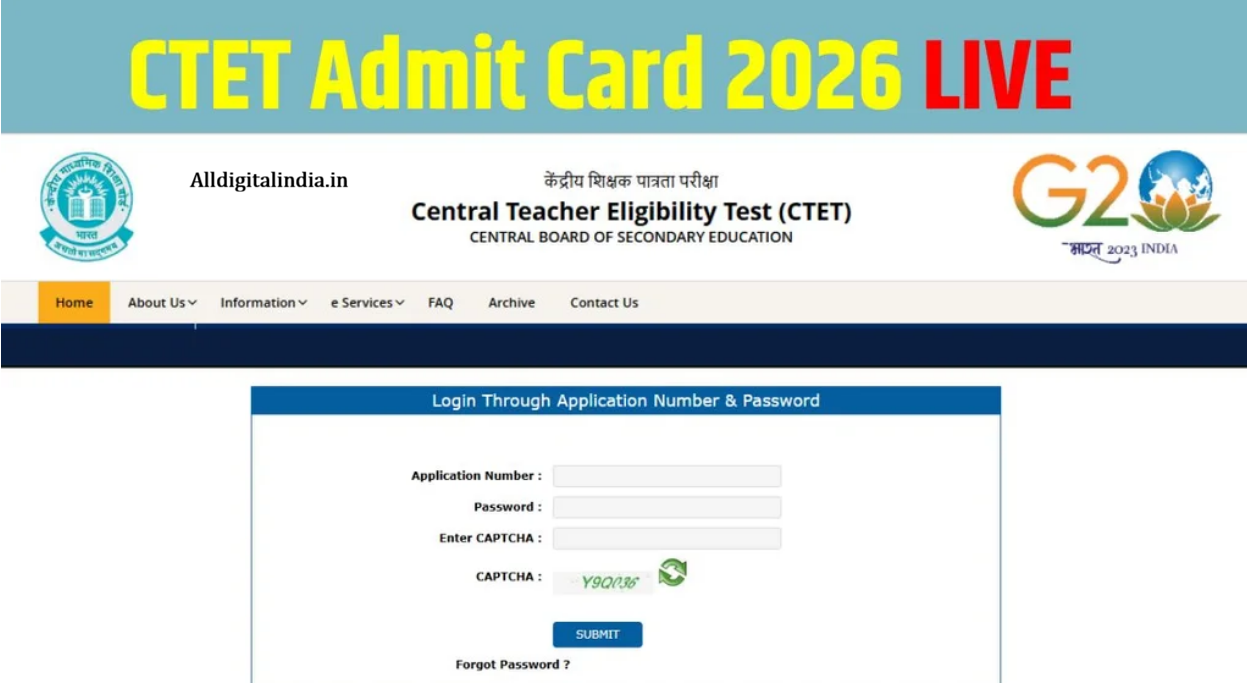CETE Admit Card Release Date 2026