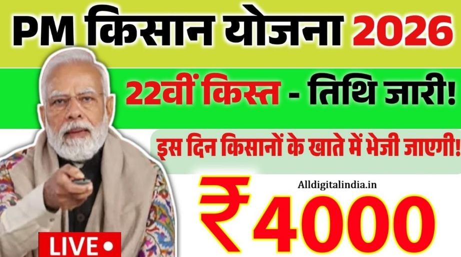 PM Kisan 22nd Installment 2026