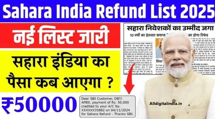 Sahara India Refund Update 2026
