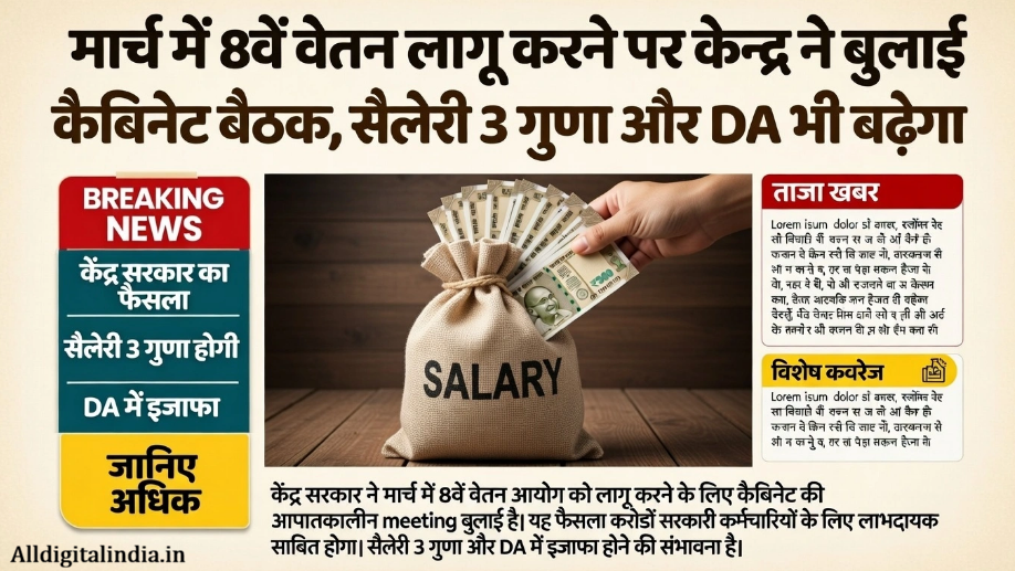 Govt 8th Pay Commission Salary 2026