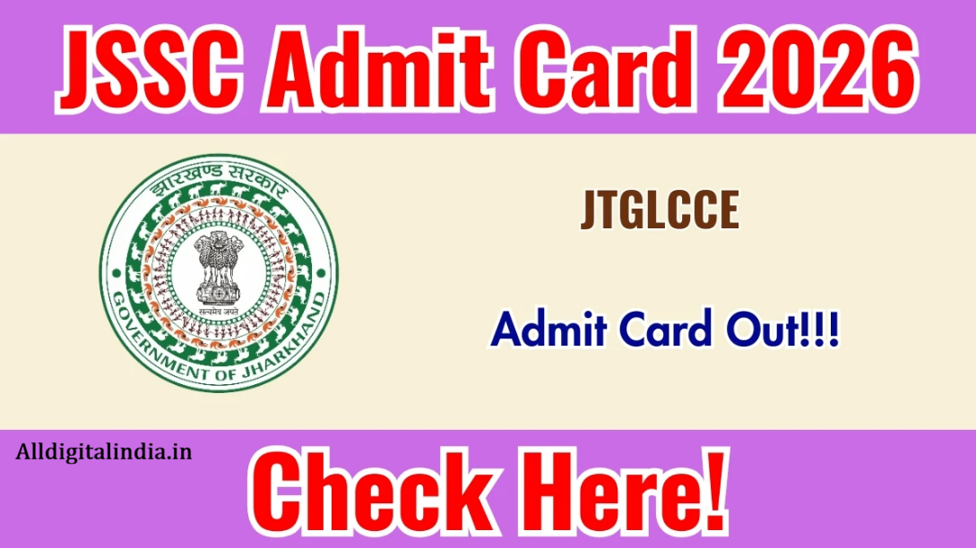 JSSC Admit Card 2026 Out Download Here